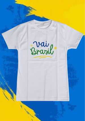 Baby Look Vai Brasil