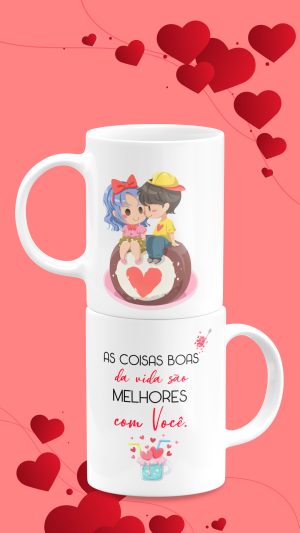 Caneca Dia dos Namorados