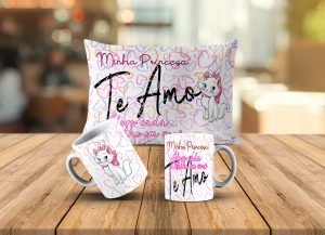 Kit Almofada + Caneca