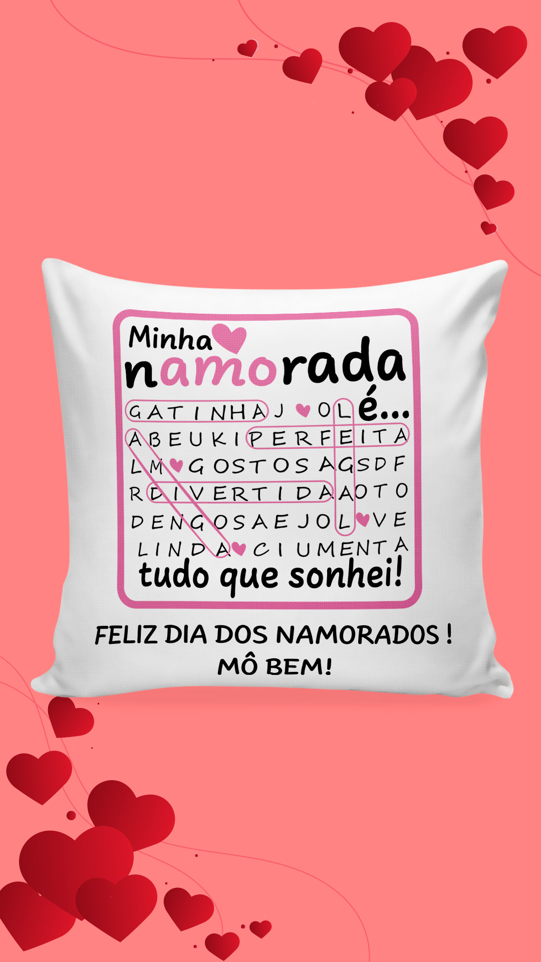 Almofadas Dia dos Namorados