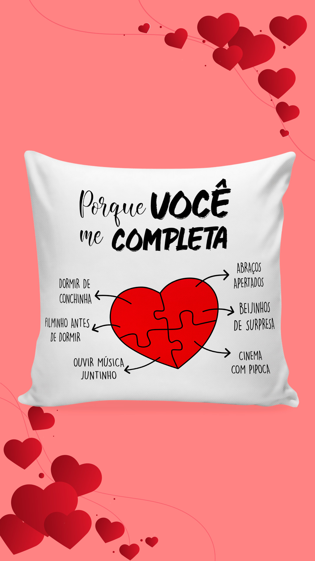 Almofada Dia dos Namorados