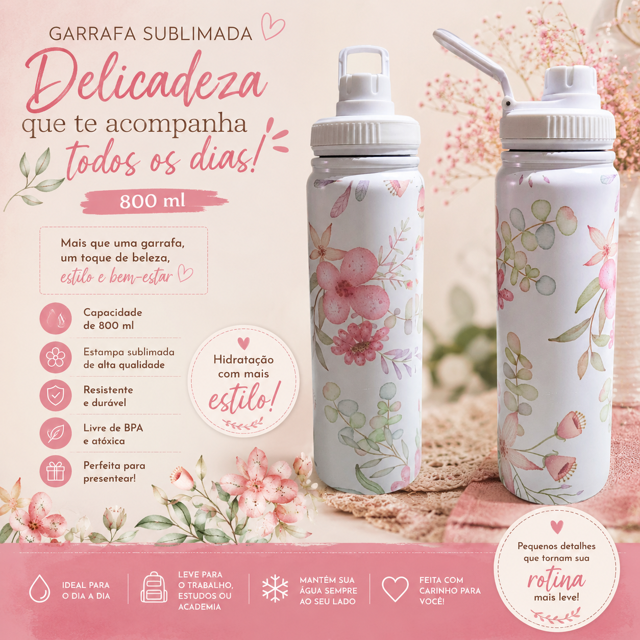 Garrafa 800ml