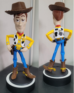 Xerife Colecionável em 3D