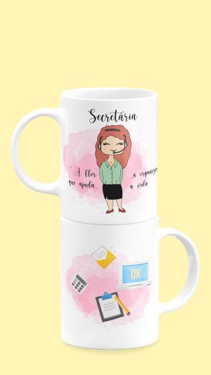 Caneca Dia da Secretária