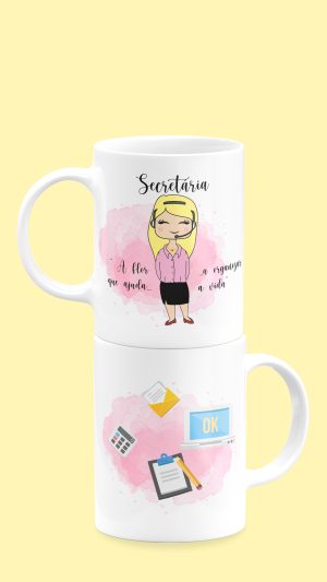 Caneca Dia da Secretária